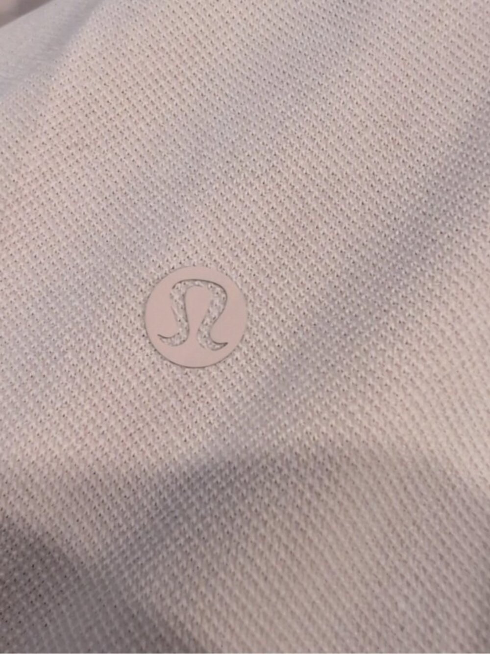 Lululemon Softstreme Pique Oversized Long-Sleeve Polo Shirt Mink Pink - Picture 2 of 7